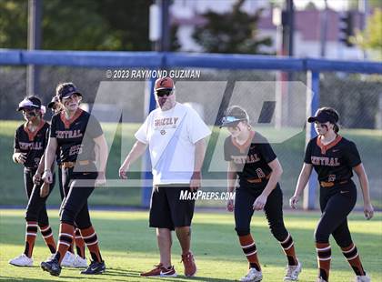 Thumbnail 2 in Bullard @ Central (CIF CS Softball Championships- Division 1) photogallery.