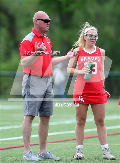 Thumbnail 2 in Frontier vs. Canandaigua Academy (NYSPHSAA Class B Regional) photogallery.
