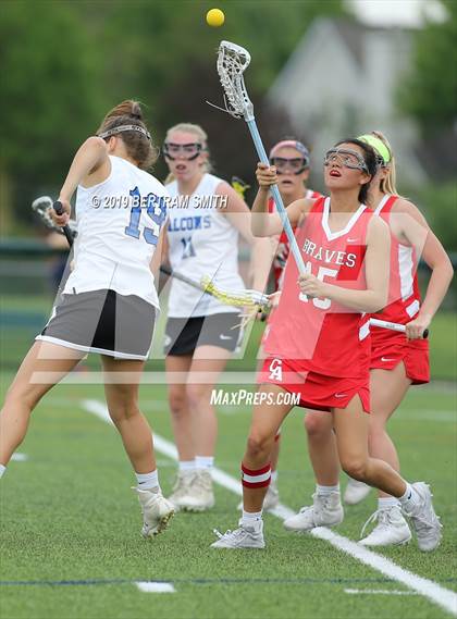 Thumbnail 1 in Frontier vs. Canandaigua Academy (NYSPHSAA Class B Regional) photogallery.