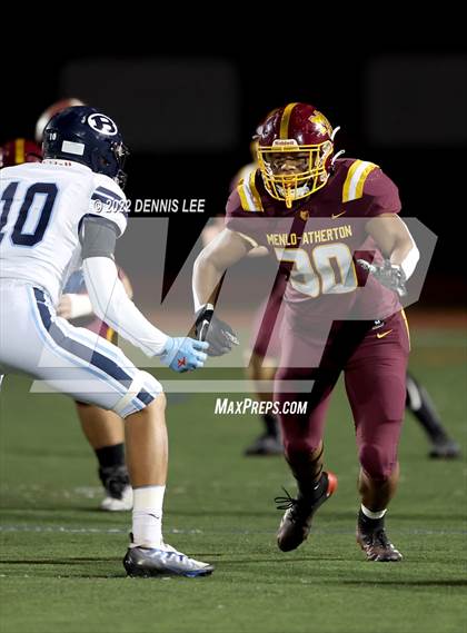 Thumbnail 2 in Bellarmine College Prep @ Menlo-Atherton (CIF CCS D2 QuarterFinals) photogallery.