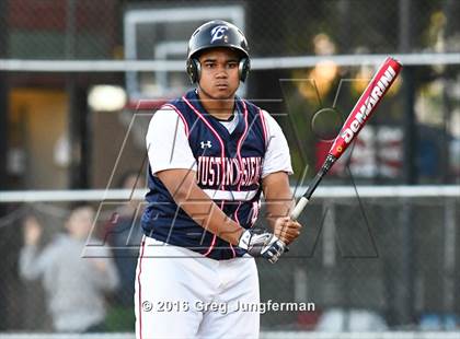 Thumbnail 3 in Justin Siena vs Marin Catholic (CIF NCS Playoff) photogallery.