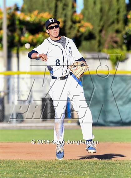 Thumbnail 1 in Justin Siena vs Marin Catholic (CIF NCS Playoff) photogallery.