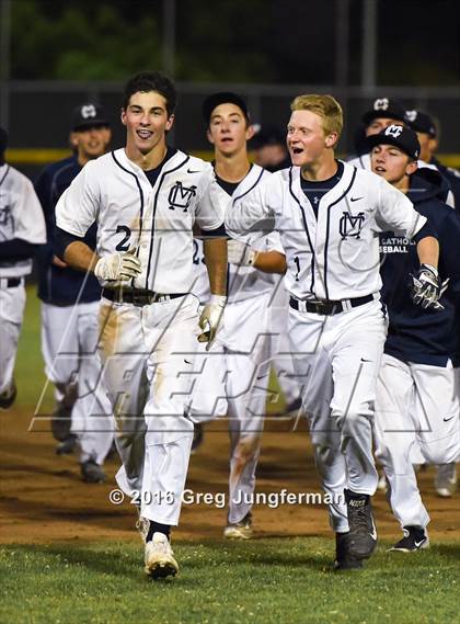 Thumbnail 1 in Justin Siena vs Marin Catholic (CIF NCS Playoff) photogallery.