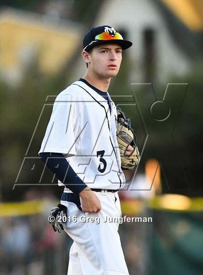 Thumbnail 3 in Justin Siena vs Marin Catholic (CIF NCS Playoff) photogallery.