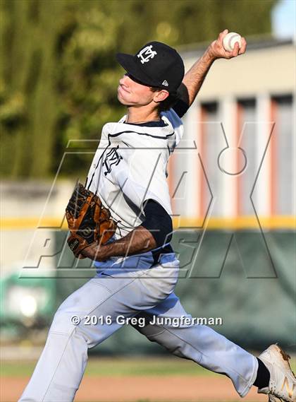 Thumbnail 3 in Justin Siena vs Marin Catholic (CIF NCS Playoff) photogallery.