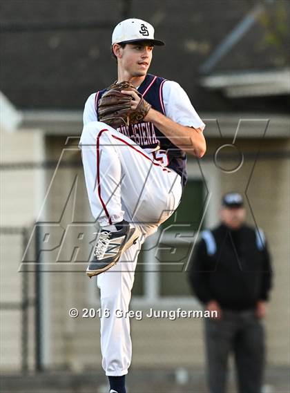 Thumbnail 3 in Justin Siena vs Marin Catholic (CIF NCS Playoff) photogallery.