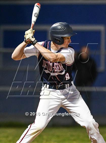 Thumbnail 3 in Justin Siena vs Marin Catholic (CIF NCS Playoff) photogallery.