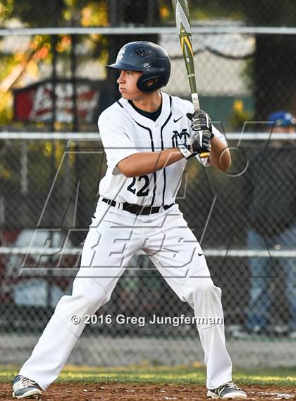 Thumbnail 3 in Justin Siena vs Marin Catholic (CIF NCS Playoff) photogallery.