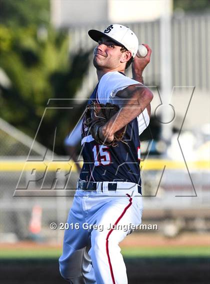 Thumbnail 2 in Justin Siena vs Marin Catholic (CIF NCS Playoff) photogallery.