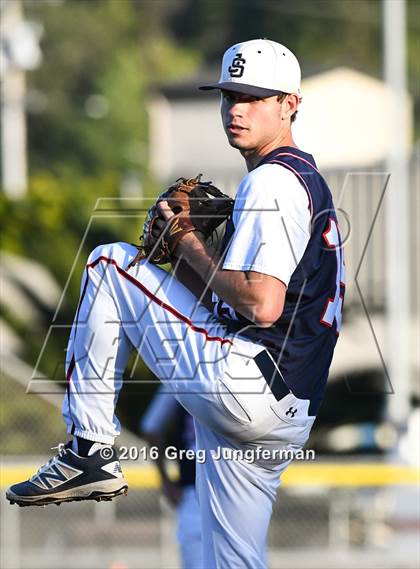 Thumbnail 1 in Justin Siena vs Marin Catholic (CIF NCS Playoff) photogallery.