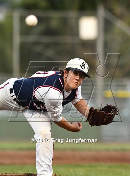 Thumbnail 2 in Justin Siena vs Marin Catholic (CIF NCS Playoff) photogallery.