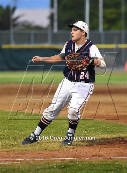 Thumbnail 1 in Justin Siena vs Marin Catholic (CIF NCS Playoff) photogallery.