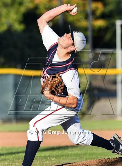 Thumbnail 2 in Justin Siena vs Marin Catholic (CIF NCS Playoff) photogallery.
