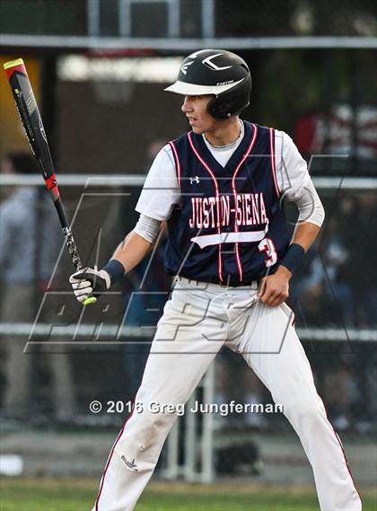 Thumbnail 2 in Justin Siena vs Marin Catholic (CIF NCS Playoff) photogallery.