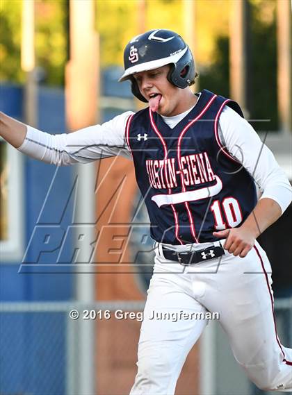 Thumbnail 1 in Justin Siena vs Marin Catholic (CIF NCS Playoff) photogallery.