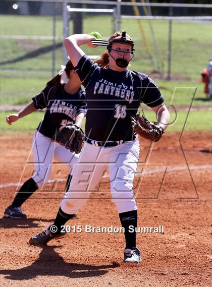Thumbnail 3 in Jemison vs Montevallo (Panther Classic) photogallery.