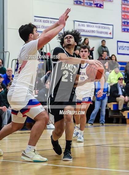 Thumbnail 2 in Alexander Hamilton vs Blind Brook (NYSPHSAA Section 1 Class B Quarterfinal) photogallery.
