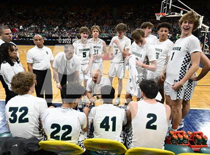 Thumbnail 1 in ThunderRidge vs. Fossil Ridge (CHSAA 5A State Final) photogallery.