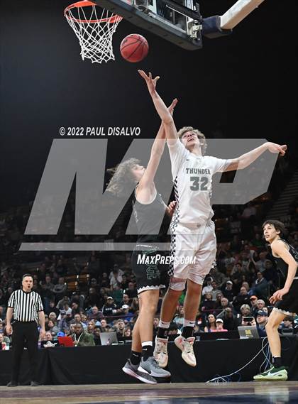 Thumbnail 1 in ThunderRidge vs. Fossil Ridge (CHSAA 5A State Final) photogallery.