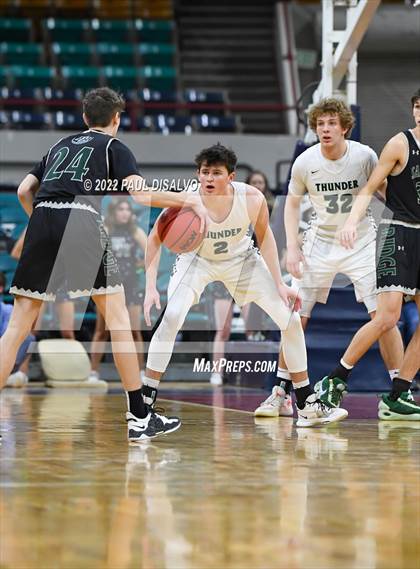 Thumbnail 2 in ThunderRidge vs. Fossil Ridge (CHSAA 5A State Final) photogallery.