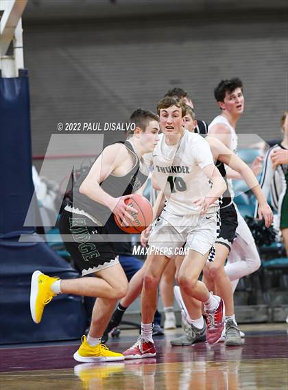 Thumbnail 1 in ThunderRidge vs. Fossil Ridge (CHSAA 5A State Final) photogallery.