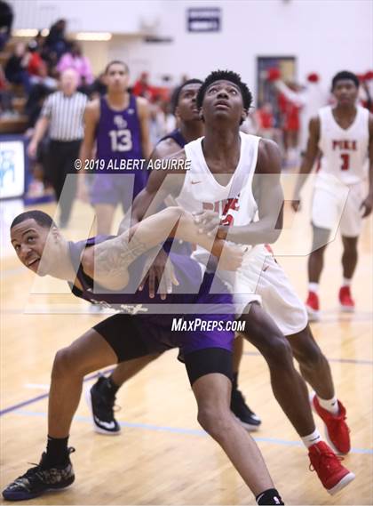 Thumbnail 2 in Ben Davis vs. Pike (IHSAA 4A 2nd Round Playoff)  photogallery.