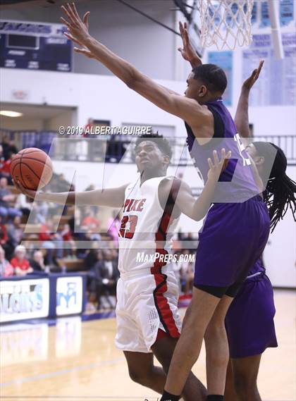 Thumbnail 2 in Ben Davis vs. Pike (IHSAA 4A 2nd Round Playoff)  photogallery.
