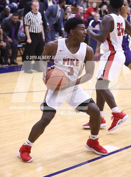 Thumbnail 1 in Ben Davis vs. Pike (IHSAA 4A 2nd Round Playoff)  photogallery.