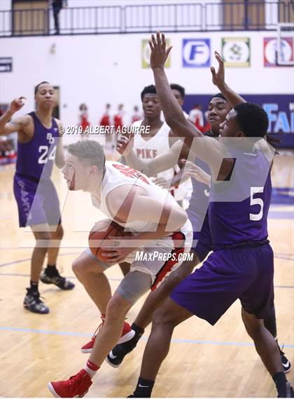 Thumbnail 1 in Ben Davis vs. Pike (IHSAA 4A 2nd Round Playoff)  photogallery.
