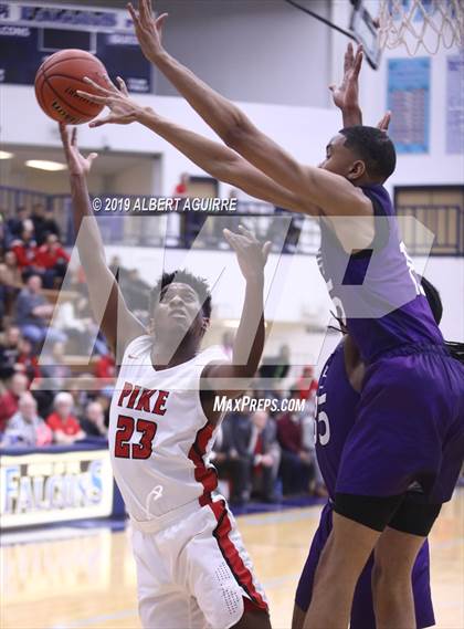 Thumbnail 3 in Ben Davis vs. Pike (IHSAA 4A 2nd Round Playoff)  photogallery.