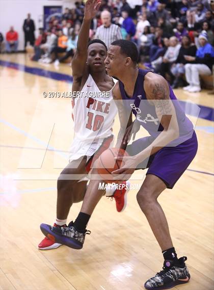 Thumbnail 1 in Ben Davis vs. Pike (IHSAA 4A 2nd Round Playoff)  photogallery.