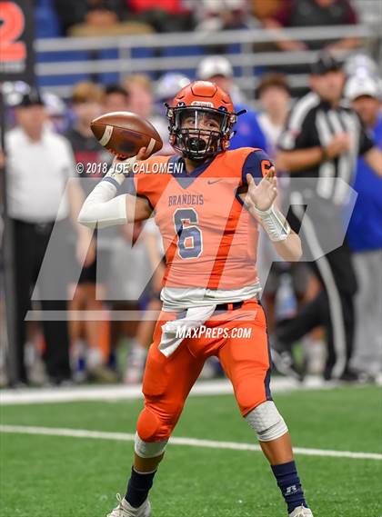 Thumbnail 2 in Brandeis vs Westlake (UIL 6A Quarterfinal) photogallery.