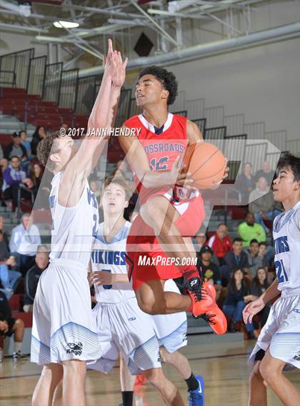 Thumbnail 3 in Crossroads vs. Pleasant Grove (Rancho Mirage Holiday Invitational) photogallery.