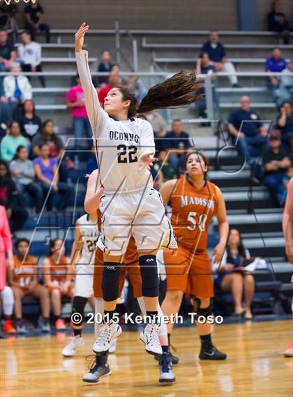 Thumbnail 2 in O'Connor vs. Madison (UIL 6A Bi-District Playoff) photogallery.