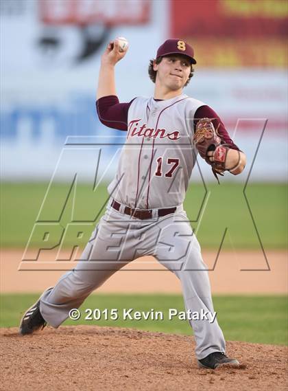 Thumbnail 2 in Sheehan vs. East Catholic (CIAC Class M Semifinal) photogallery.