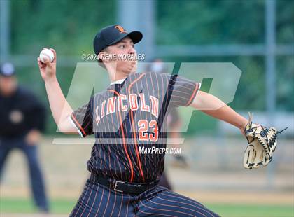 Thumbnail 2 in Lincoln vs University (CIF LACS D3 Final) photogallery.