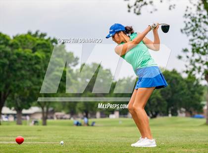 Thumbnail 2 in UIL 3A Girls Golf Finals (Round 1) photogallery.