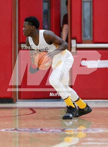 Thumbnail 1 in Simeon vs Rancho Christian (Hoophall West Tournament) photogallery.