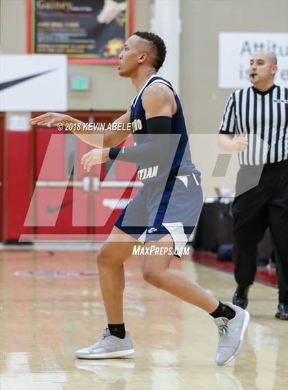 Thumbnail 3 in Simeon vs Rancho Christian (Hoophall West Tournament) photogallery.