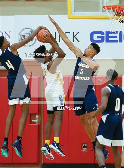 Thumbnail 1 in Simeon vs Rancho Christian (Hoophall West Tournament) photogallery.
