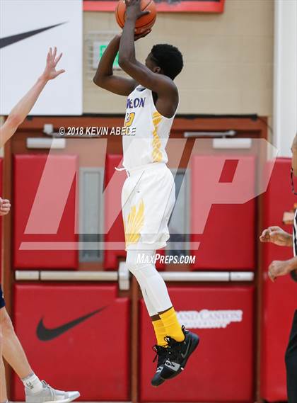 Thumbnail 3 in Simeon vs Rancho Christian (Hoophall West Tournament) photogallery.