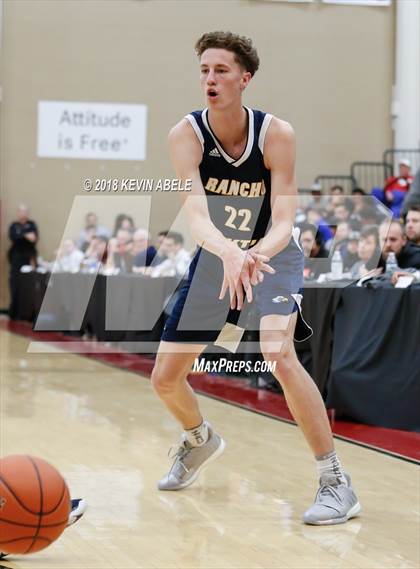 Thumbnail 2 in Simeon vs Rancho Christian (Hoophall West Tournament) photogallery.