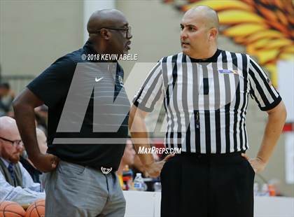 Thumbnail 1 in Simeon vs Rancho Christian (Hoophall West Tournament) photogallery.