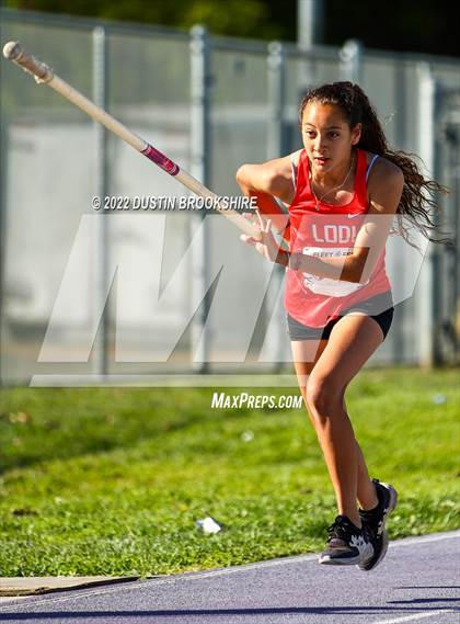 Thumbnail 3 in Lodi News Sentinel Meet (Girls Track & Field) photogallery.
