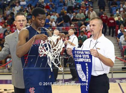 Thumbnail 2 in Modesto Christian vs. Sacramento (CIF SJS D2 Final) photogallery.