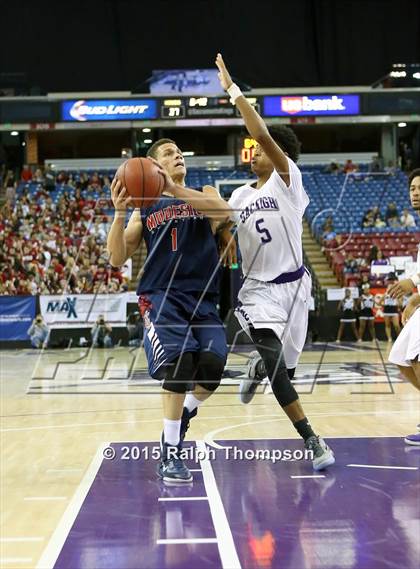 Thumbnail 1 in Modesto Christian vs. Sacramento (CIF SJS D2 Final) photogallery.