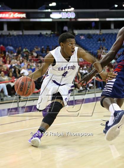 Thumbnail 3 in Modesto Christian vs. Sacramento (CIF SJS D2 Final) photogallery.