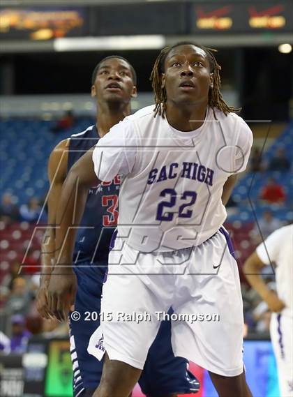 Thumbnail 1 in Modesto Christian vs. Sacramento (CIF SJS D2 Final) photogallery.