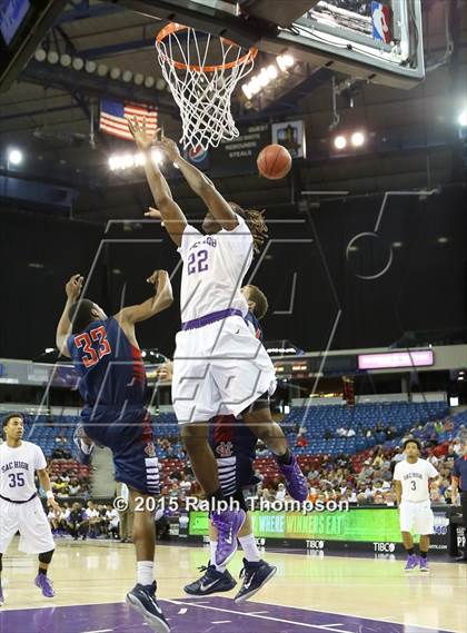 Thumbnail 1 in Modesto Christian vs. Sacramento (CIF SJS D2 Final) photogallery.