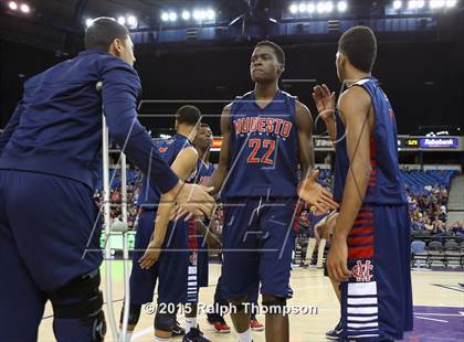 Thumbnail 1 in Modesto Christian vs. Sacramento (CIF SJS D2 Final) photogallery.
